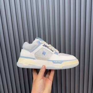 AMIRI Light blue rhinestone casual shoes